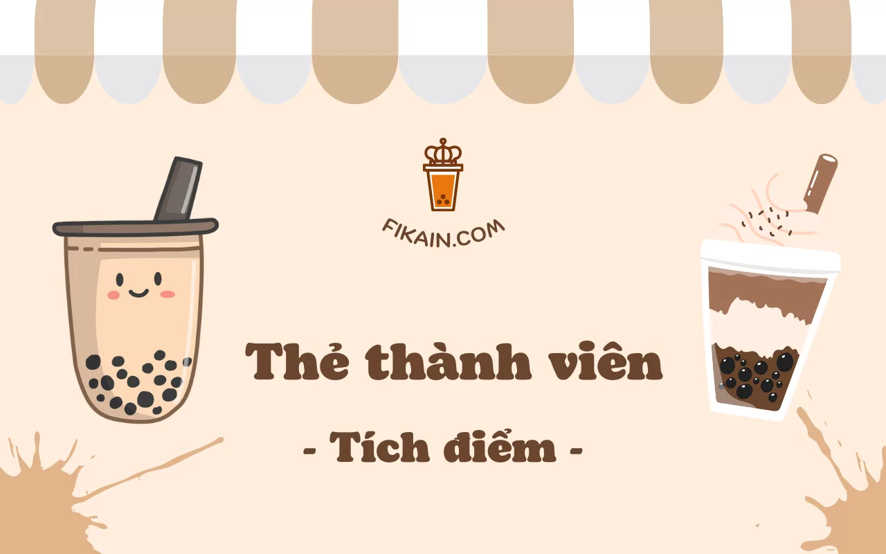 in the tich diem thanh vien tra sua cafe